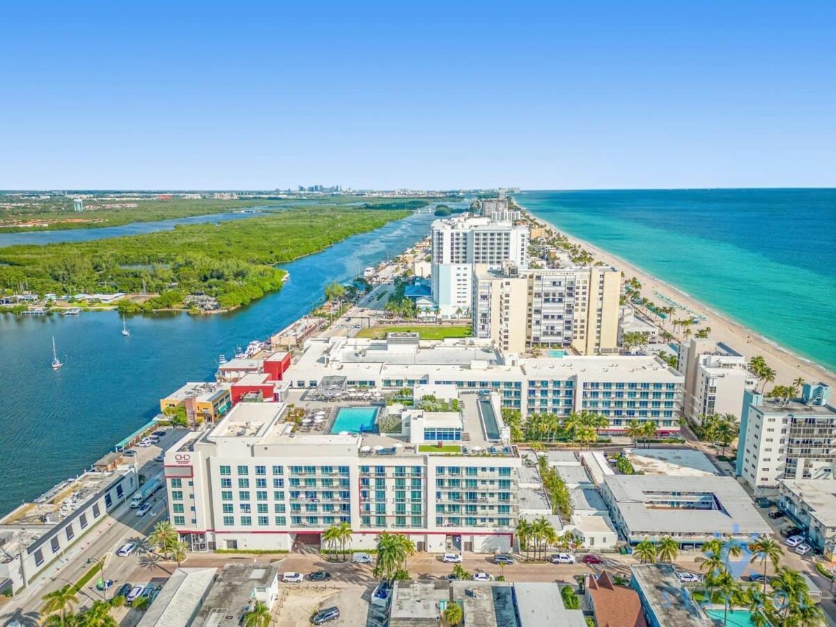 Hollywood Beach Broad - Walk - Gym - Amazing Pool Exteriér fotografie