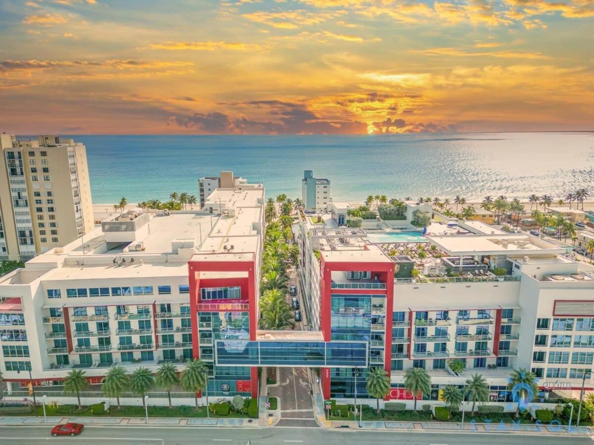Hollywood Beach Broad - Walk - Gym - Amazing Pool Exteriér fotografie