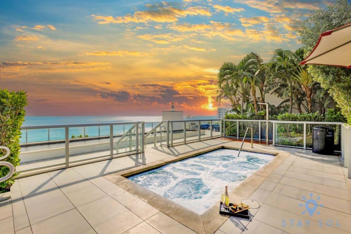 Hollywood Beach Broad - Walk - Gym - Amazing Pool Exteriér fotografie
